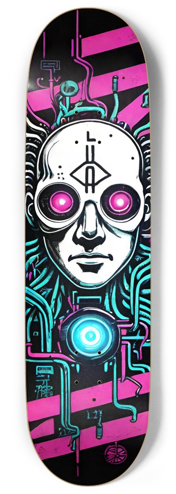 8-BIT ARCADE DREAM DECK 05 9 Inch Skateboard