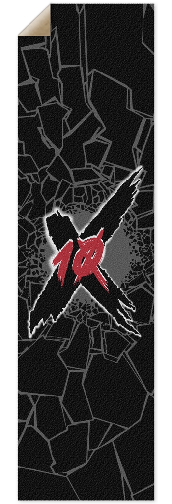 TenX Broken Griptape 10 x 36 Inch Griptape