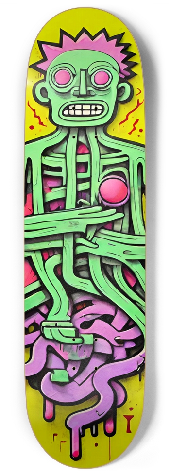 ADHD ROMEO PUNK DECK 01 9 Inch Skateboard