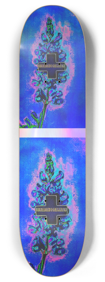 blue bonnet Custom Skateboard 8 Inch Skateboard Deck