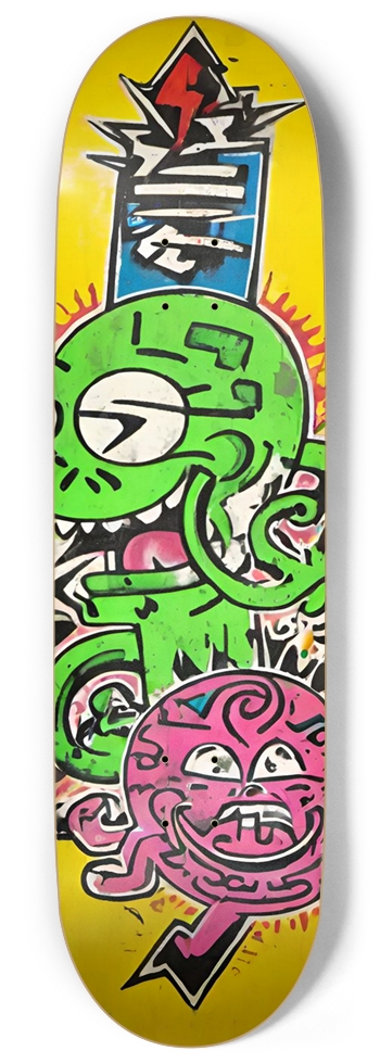ADHD PUNK DECK 02 9 Inch Skateboard