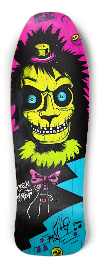 ADHD PUNK RETRO DECK 01 Shredder Shape