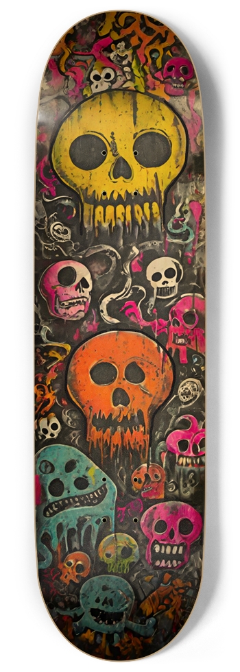 ADHD SQUIDBILLY DELUXE DECK 01 9 Inch Skateboard