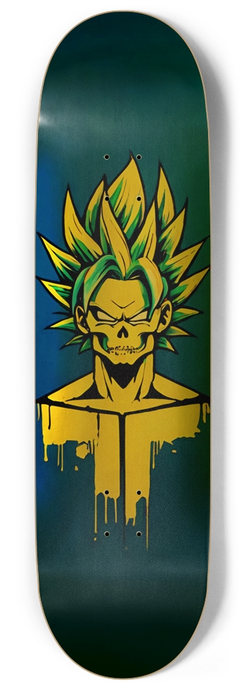 ADHD SUPER SAIYAN PUNK RETRO DECK 01 9 Inch Skateboard