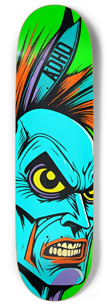 ADHD VARTA DECK 01 9 Inch Skateboard