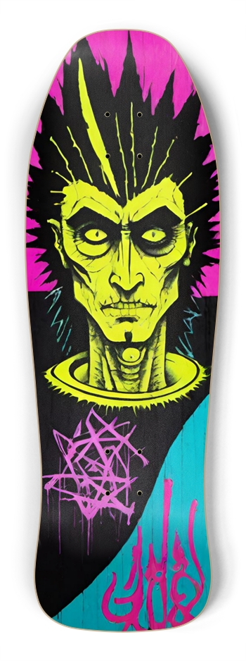 ADHD THRASHER RETRO DECK 01 Shredder Shape