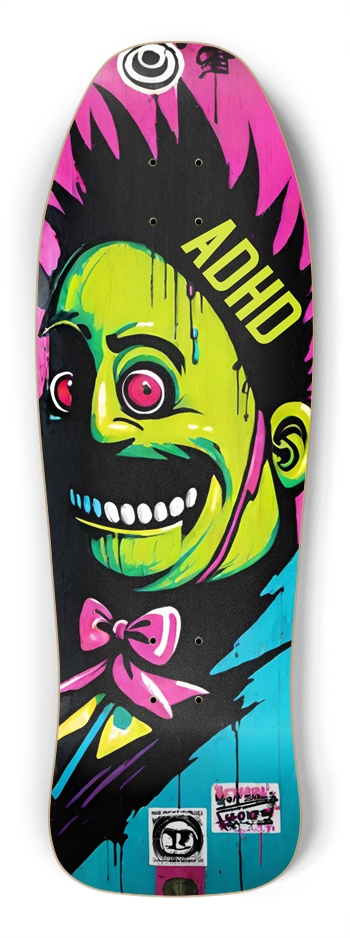 ADHD SAM RETRO ROCKET 01 Shredder Shape