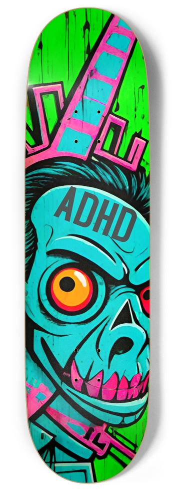 ADHD TWEEKER DECK 01 9 Inch Skateboard