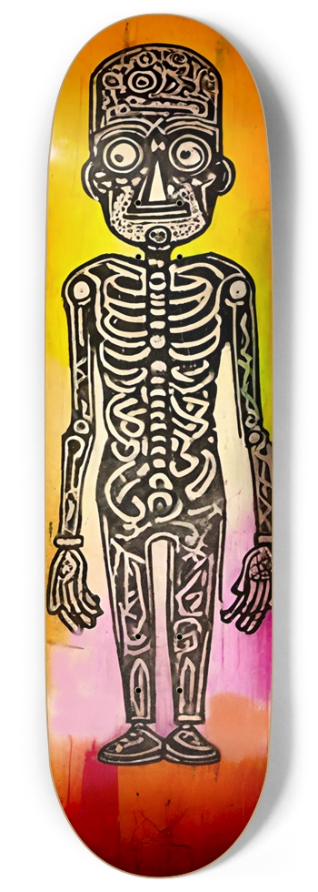ADHD TRIBAL PUNK DECK 01 9 Inch Skateboard