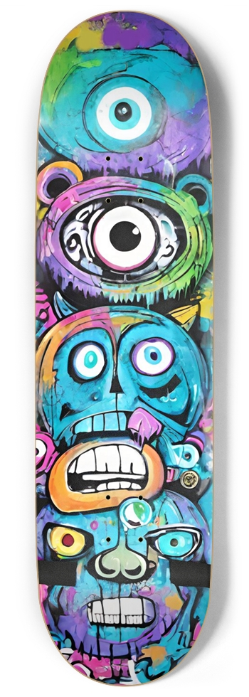 ADHD TRIGGERED DECK 01 9 Inch Skateboard