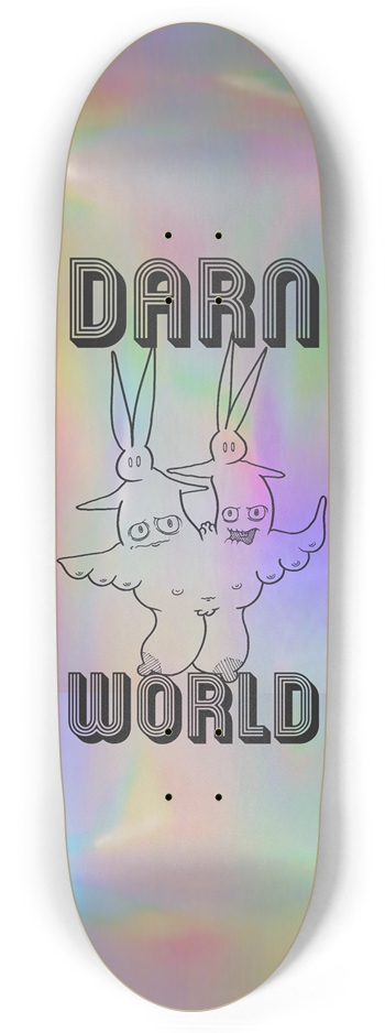 DOUBKE BUNNYFIN HARPIE 8.87” Football Shape