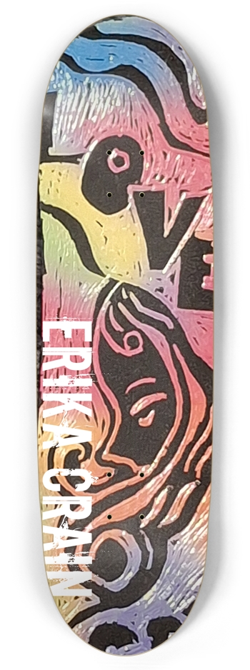 ERIKACRAIN☆PRO MODEL designed by COVEREDskates Football Shape