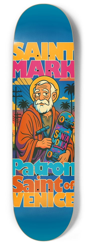Patron Saint of Venice 9 Inch Skateboard