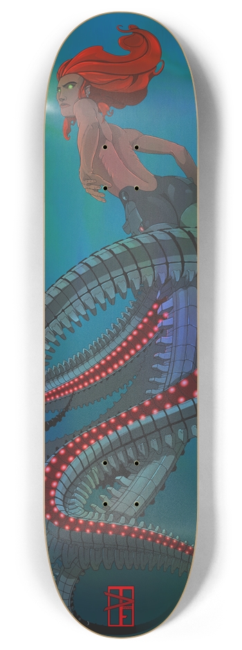 Under the Sea 8 Inch Skateboard Deck