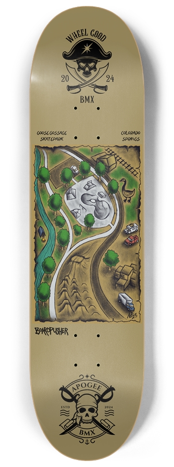 Goose Gossage 8-1/4 Skateboard Deck