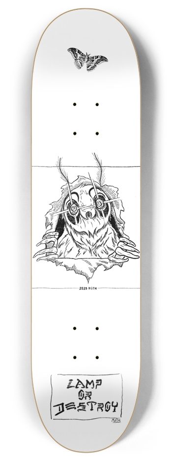 LÄMP ÖR DESTRÖY 8 Inch Skateboard Deck