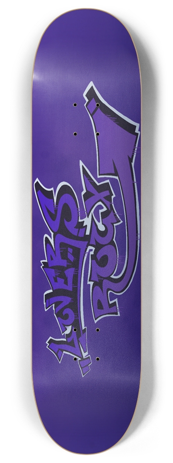LoversRocx Graffiti Skateboard 8 Inch Skateboard Deck