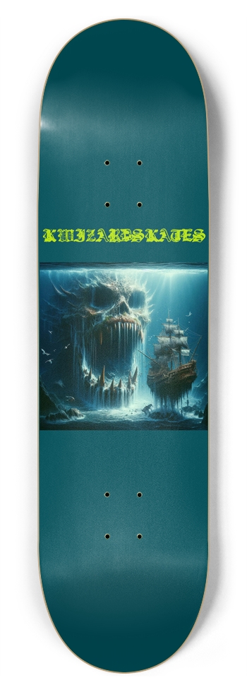 NEW SCHOOL GHOST SHIP 8-3/4 Inch Skateboard