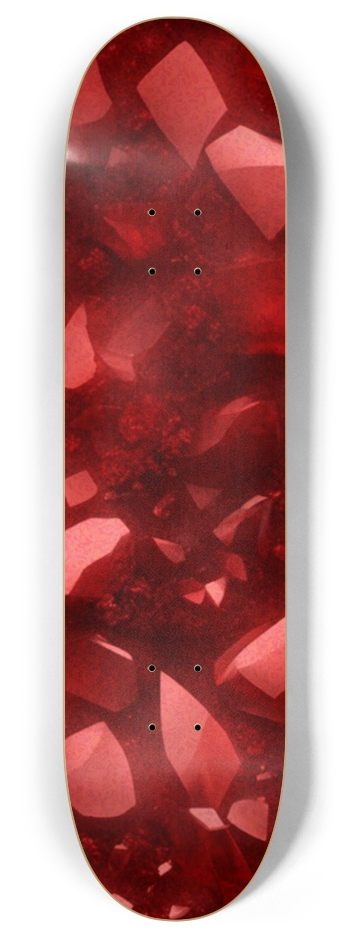 Red crystals
