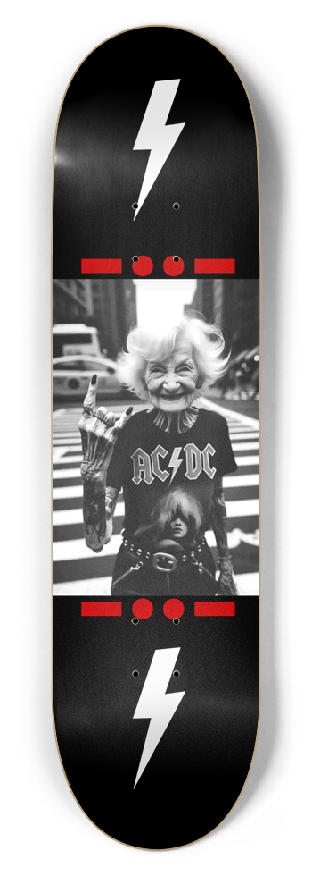 Rock On 8-1/2 Skateboard Deck