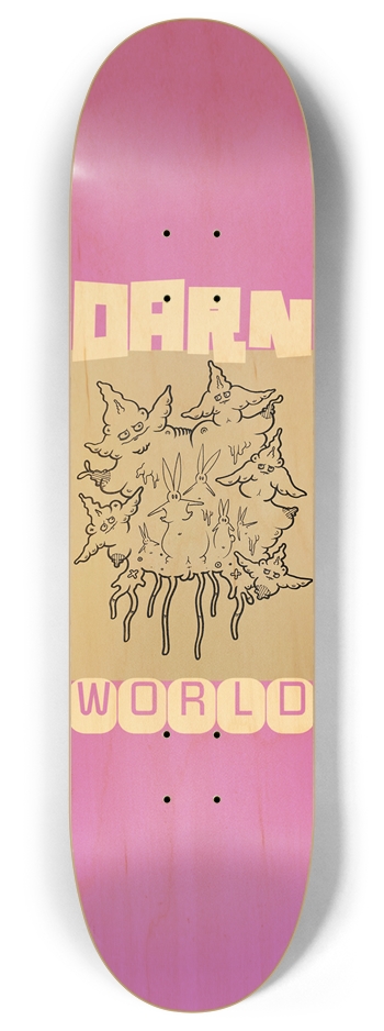 SCHOOL OF HARPIES 8” 8 Inch Skateboard Deck