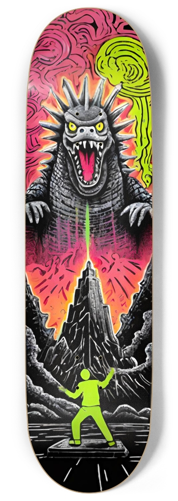 AGENT 420 DRAGONSLAYER DECK 01 9 Inch Skateboard