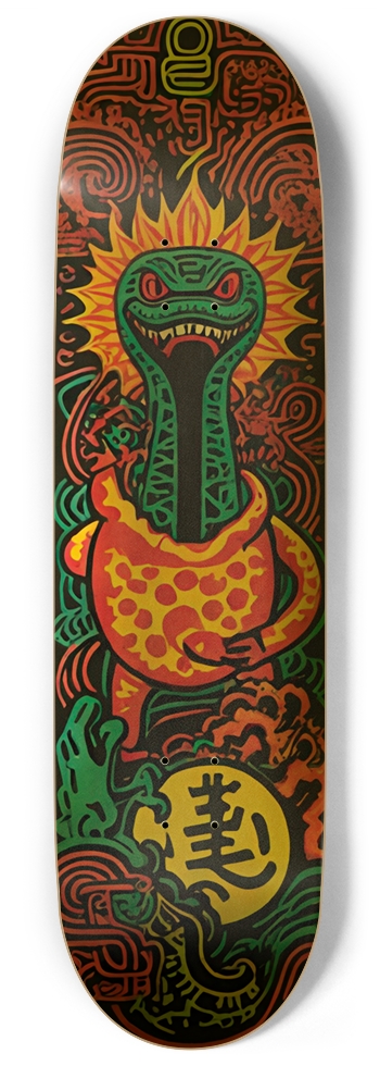 AGENT 420 DRAGON DECK 01 9 Inch Skateboard