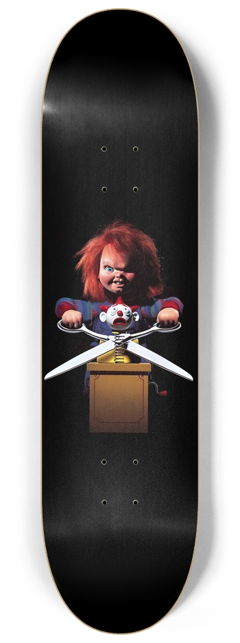 Chucky Skateboard Horror Movie Skateboard Custom Skateboard 8-1/4 Skateboard Deck