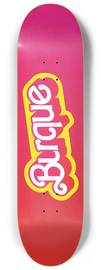 Barbie Burque 8-1/4 8-1/4 Skateboard Deck