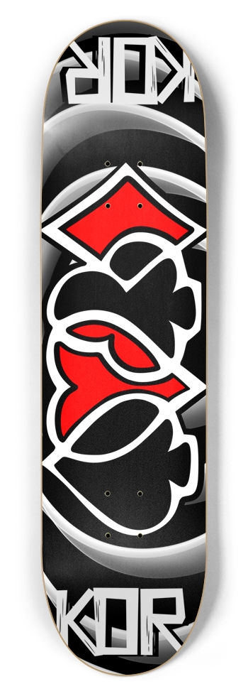 Pick A Card, Any Card 8-1/2 Skateboard Deck