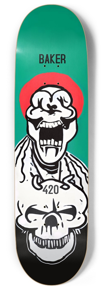 AGENT 420 RYLEE BAKER STREET DECK 01 9 Inch Skateboard