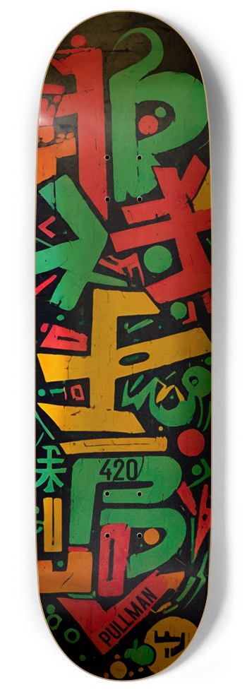 AGENT 420 PULLMAN DECK 01 Gold Foil