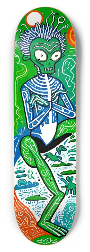 ALIEN YO BARRON DECK 01 8-3/4 Inch Skateboard