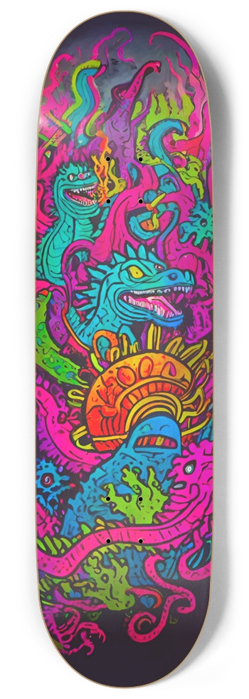 AGENT 420 MONSTER DECK 02 9 Inch Skateboard