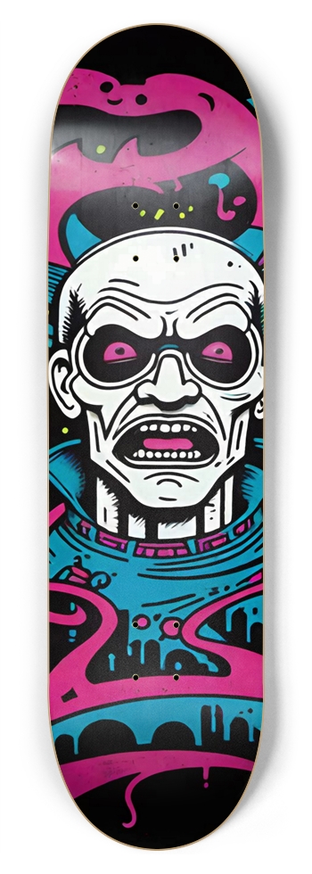ALCHEMY EVIL VILLAIN LORD DECK 01 8-3/4 Inch Skateboard
