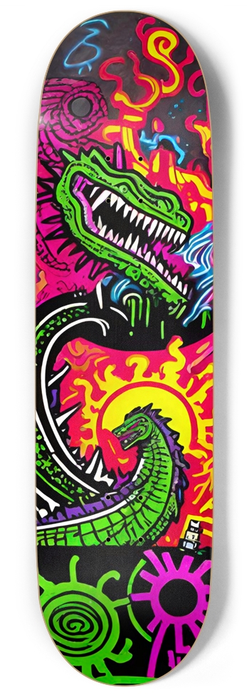 AGENT 420 MONSTER DECK 04 9 Inch Skateboard