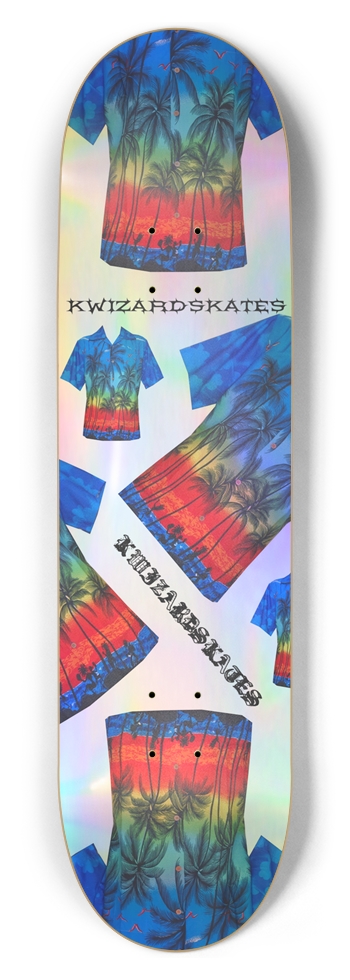 PRO HAWAIIAN SHIRT 8-1/2 Skateboard Deck