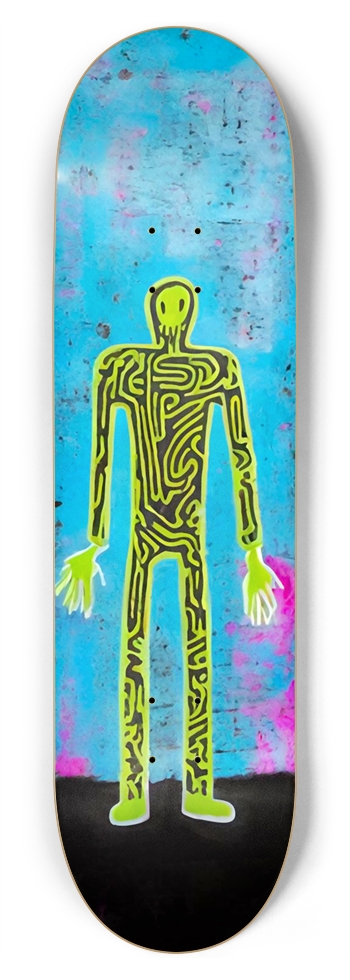 ALIEN YO BORIS PUNK DECK 01 8-3/4 Inch Skateboard