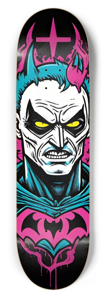 ALCHEMY X BATWISE BAMBOO DARK DECK 01 8-3/4 Inch Skateboard