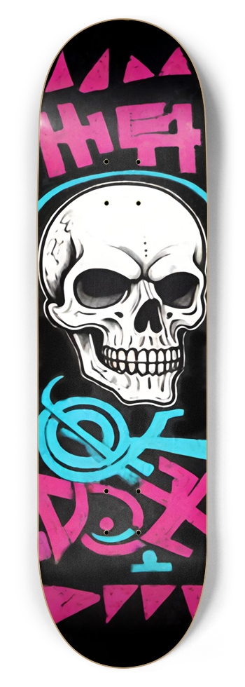 ALCHEMY X MF STARBOY SKULL DECK 01 8-3/4 Inch Skateboard