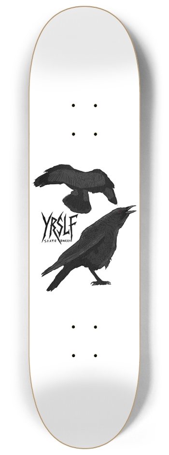 The birds don't sing 8-1/4 Skateboard Deck
