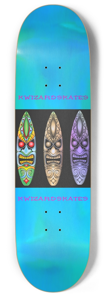 NEW SCHOOL TIKI SURF 9 Inch Skateboard