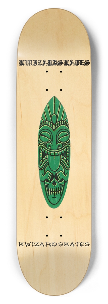 NEW SCHOOL TIKI SURF 8-3/4 Inch Skateboard