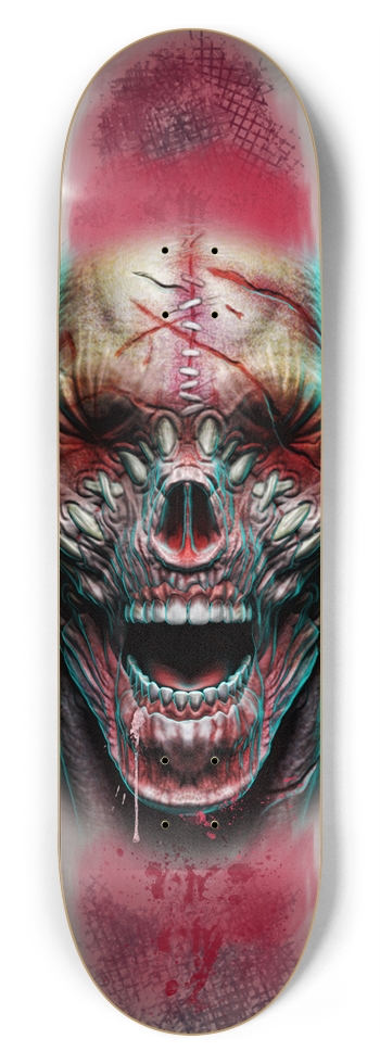 Zombie 8" x 32" 8-1/4 Skateboard Deck 8-3/4 Inch Skateboard