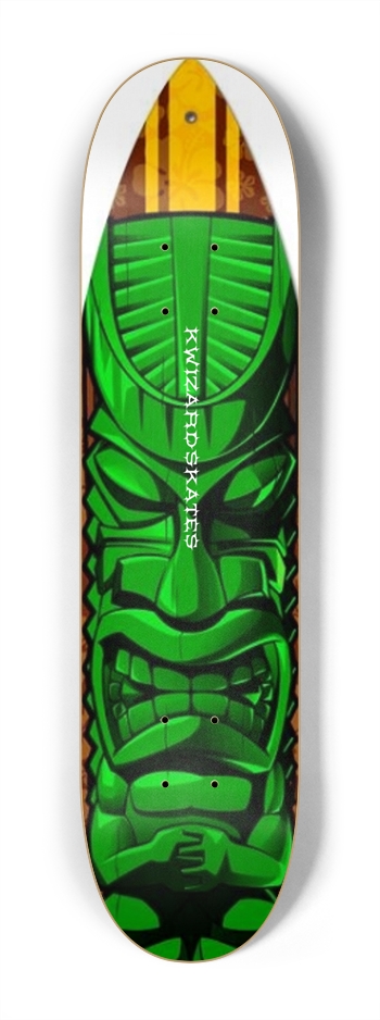 KIDS TIKI SURF 7-1/4 Mini/Kid Skateboard