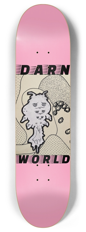 UNCLE SQUIDSTAIN 8” 8 Inch Skateboard Deck