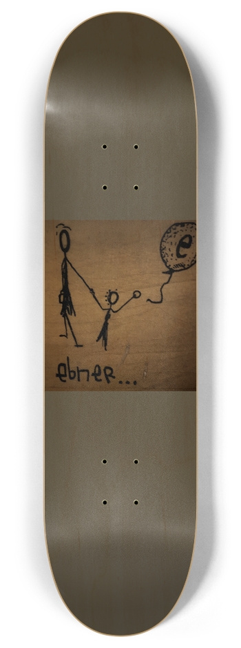 EBNER 8” 8 Inch Skateboard Deck