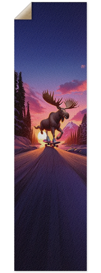 Moose Rider 9 x 33 Inch Griptape