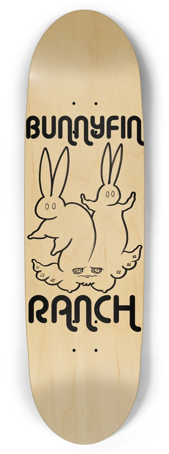 BUNNYFIN RANCH 8.87” Football Shape