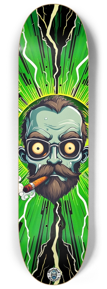 Cigar Geezer - Skateboard Deck